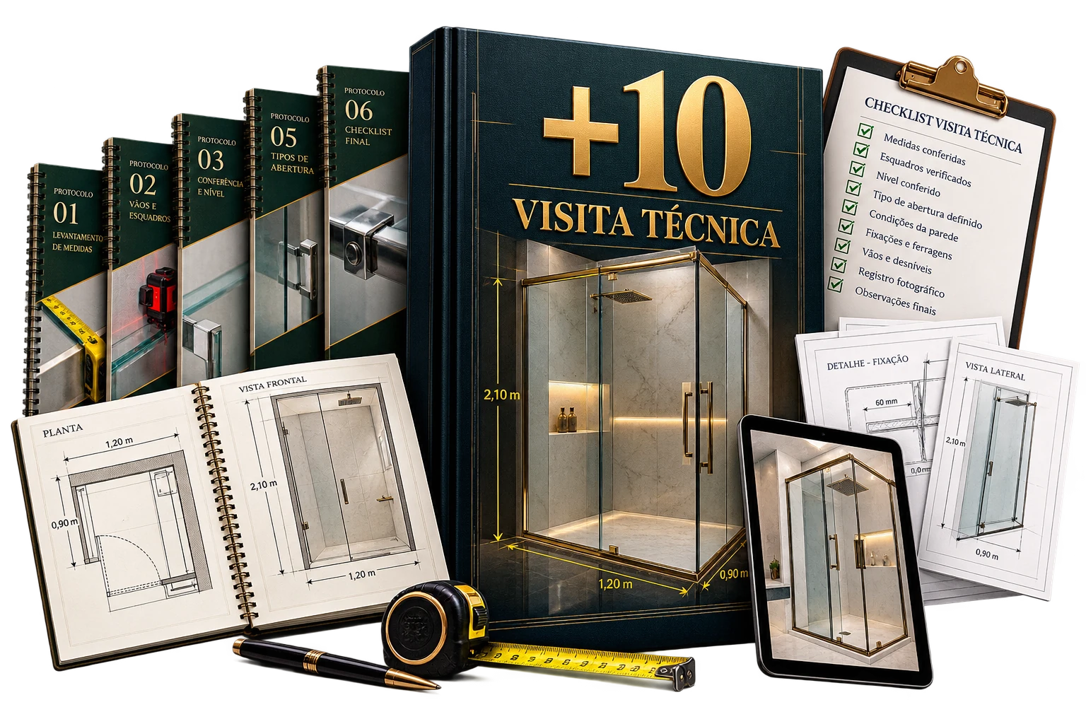Bônus +10 protocolos de visita técnica